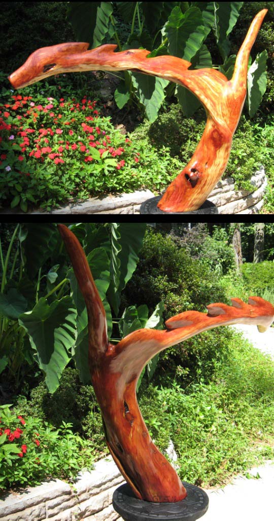 sculpture - Cedar Dragon